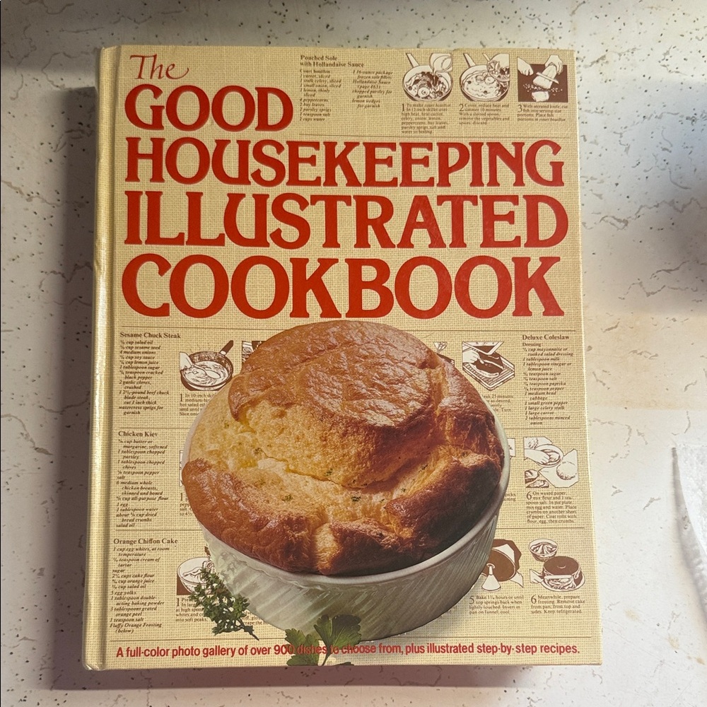 Vintage 1980 The Good Housekeeping Illustrated Cookbook by Zoe Coulson